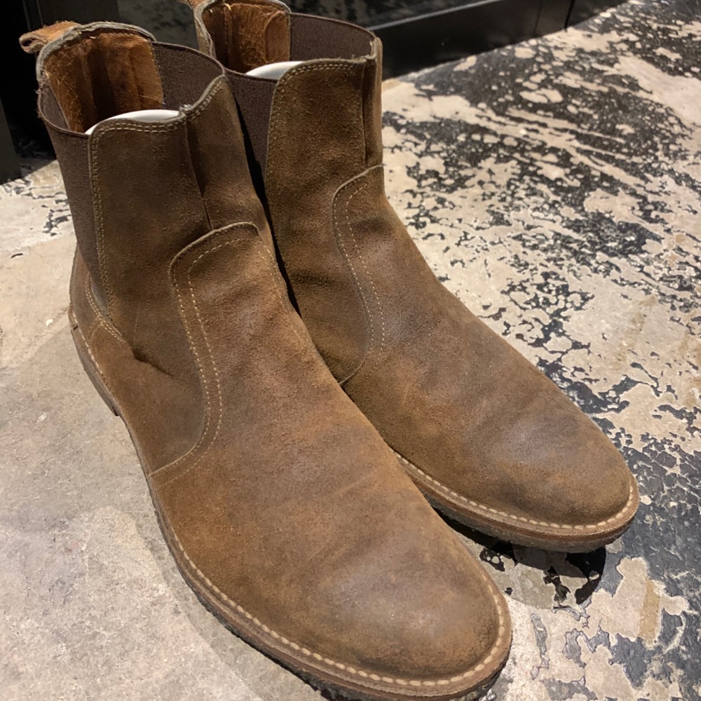 Frye Cork Sole Boots